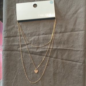 Heart trio - Necklace - Forever 21